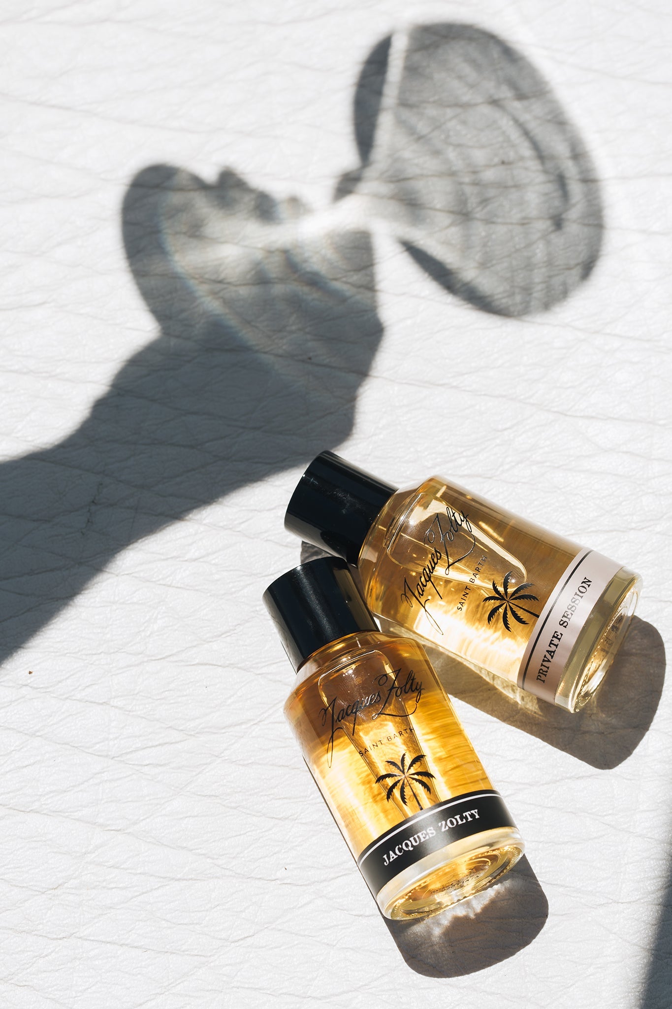 Private Session fragrance in soft light and shadow