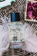 Lily Beach fragrance bottle closeup