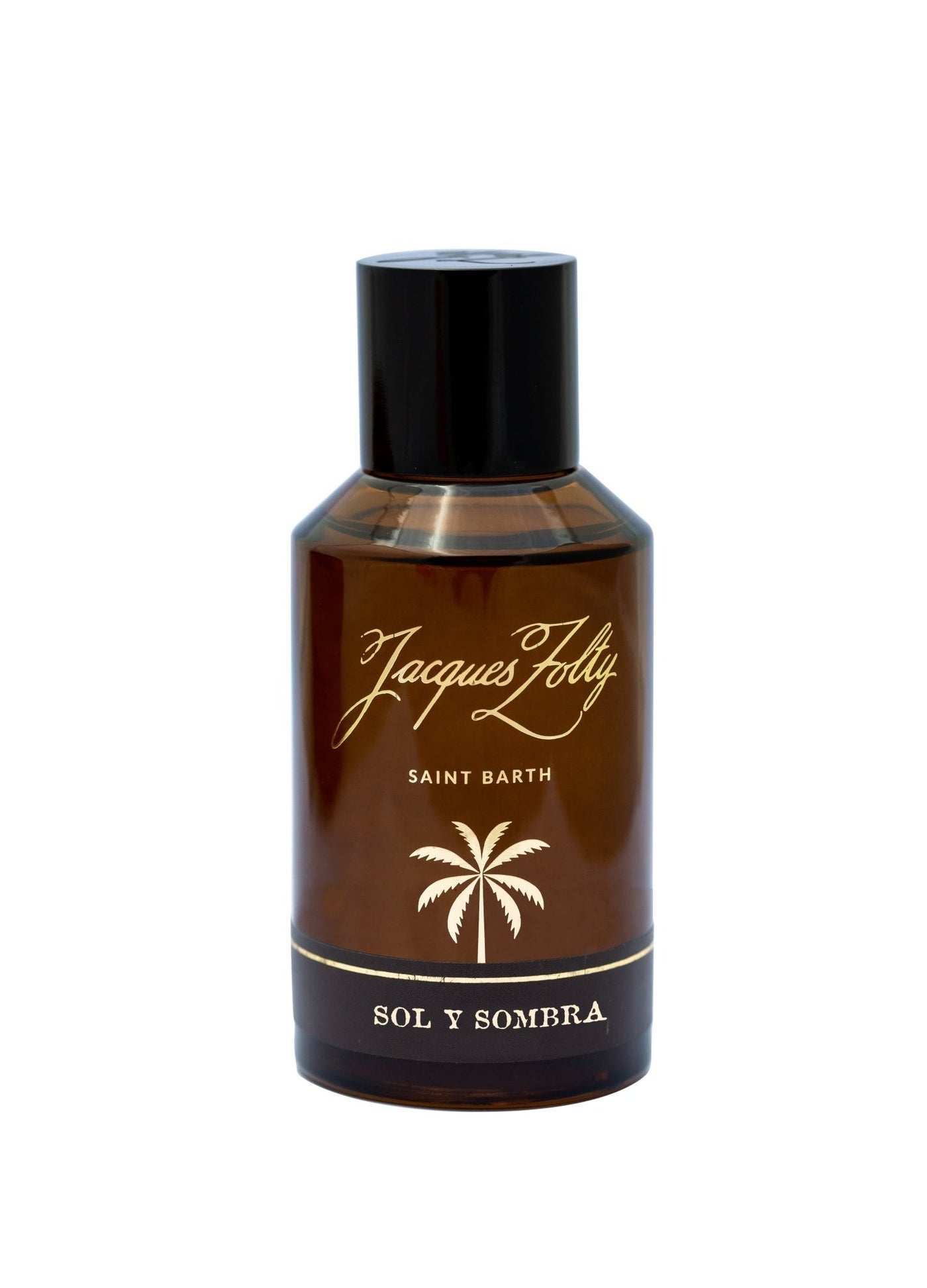 Sol Y Sombra amber fragrance bottle